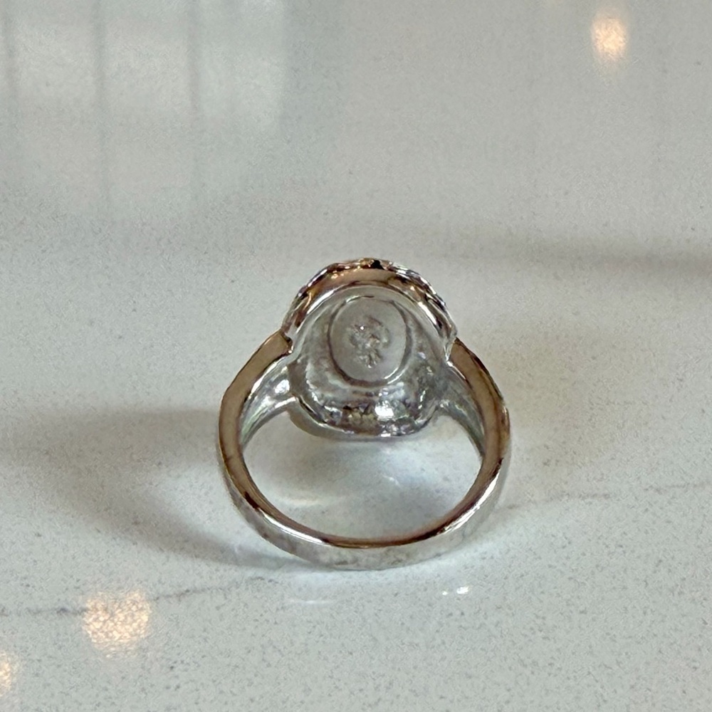 Premier Designs "Spice" Red Stone Statement Ring, Size 8 - Picture 7 of 8